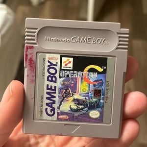 Operation C gameboy game